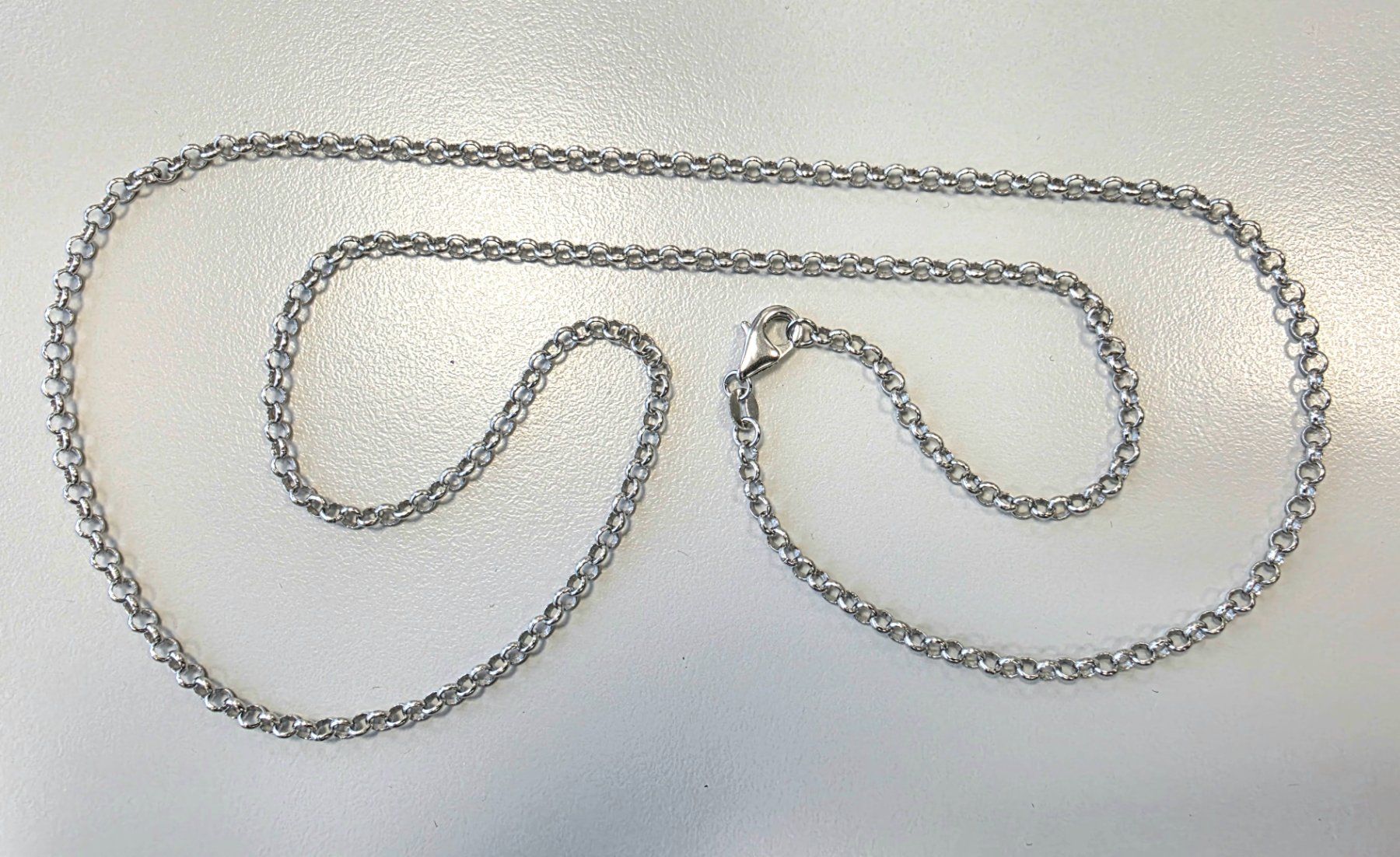 Catenine: Erbsen Halskette 45 cm Silber 925 – Nuovo (secondo la descrizione) da Madetswil venduto da triforuz 1