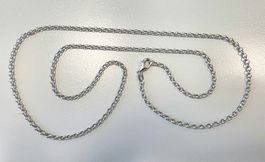 Erbsen Halskette 45 cm Silber 925
