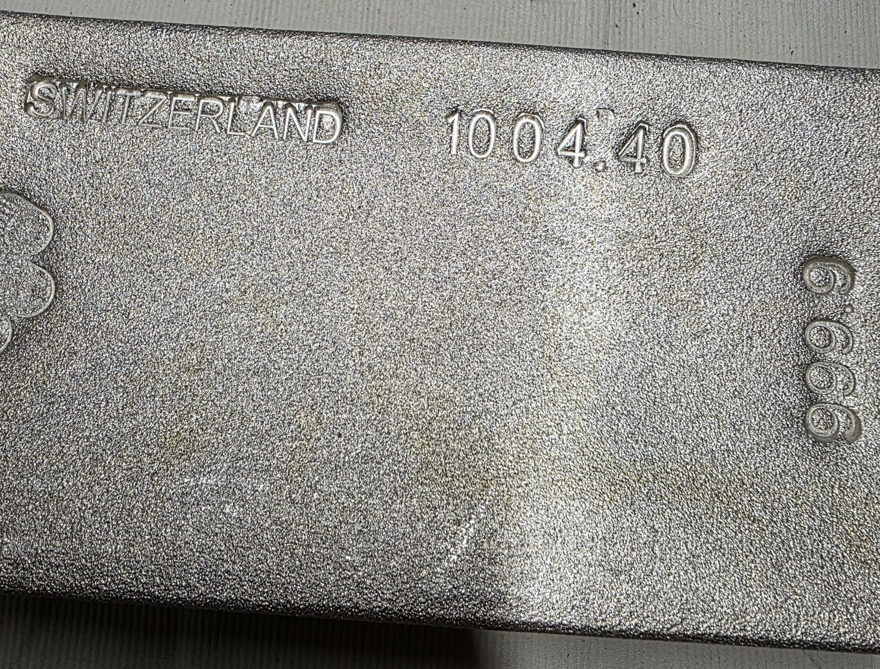 Pamp Metalli preziosi: Silberbarren 1000 Unzen – Usato da Aetingen venduto da Flssig 3