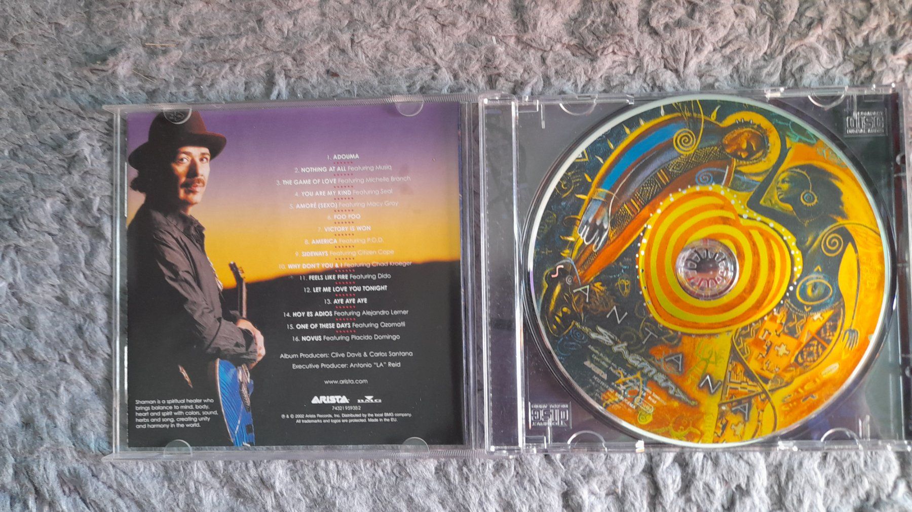 CD: SANTANA    SHAMAN    CD – Usato da Wetzikon ZH venduto da Ramones01 2