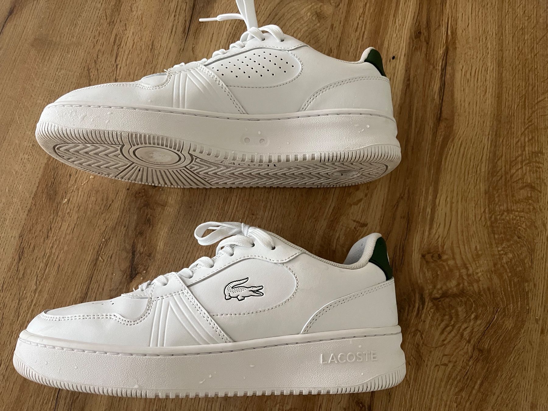 Lacoste Scarpe da uomo: Lacoste L001 SET 224 - blanc/vert - taille 40.5 – Usato da Genève venduto da spi_5ssr 1