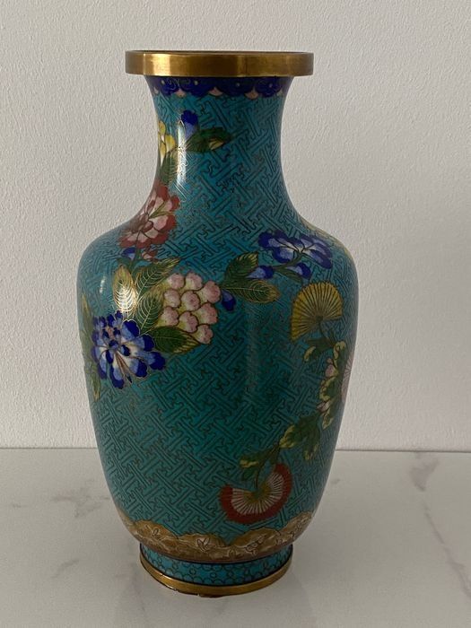 Vasi & Recipienti: Beautiful Ancient Cloisonne Enamel Vase – Usato da Morges venduto da Audemars07