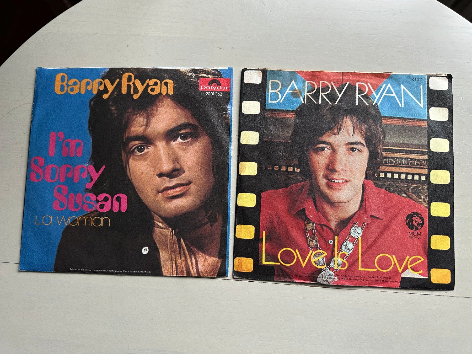 BARRY RYAN tolle Singles 70's Eloise Hits Kult Top Charts (Gebraucht ...