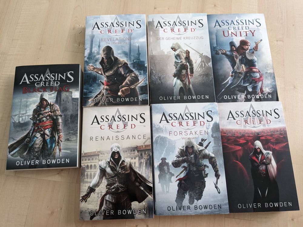 7 Bücher ASSASSIN'S Creed - Oliver Bowden | Kaufen auf Ricardo
