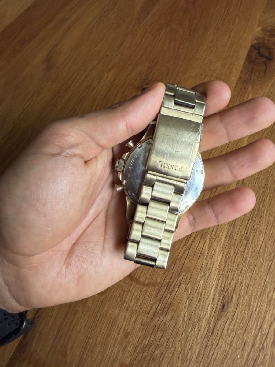 Fossil Uhren: Fossil Herrenuhr Chronograph Edelstahl! – Defekt aus Zug von car_fr2j 1