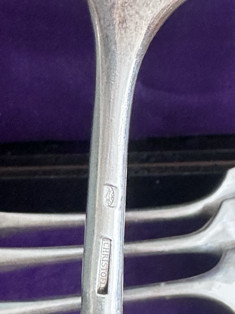 Christofle Set di posate: Christofle Forks with Box – Usato da Zürich venduto da Ddechkovd 3