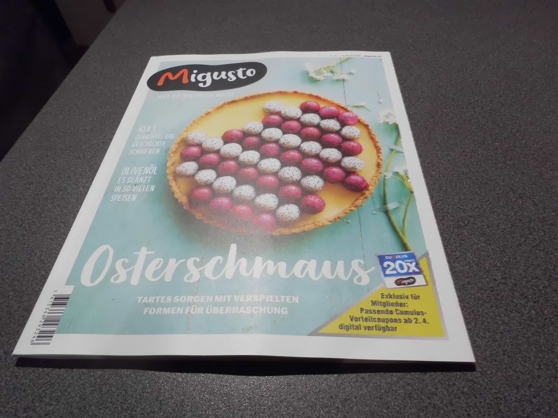Zeitschriften & Magazine: Migusto 4/April 2019 – Gebraucht aus Zürich von Motzkuh