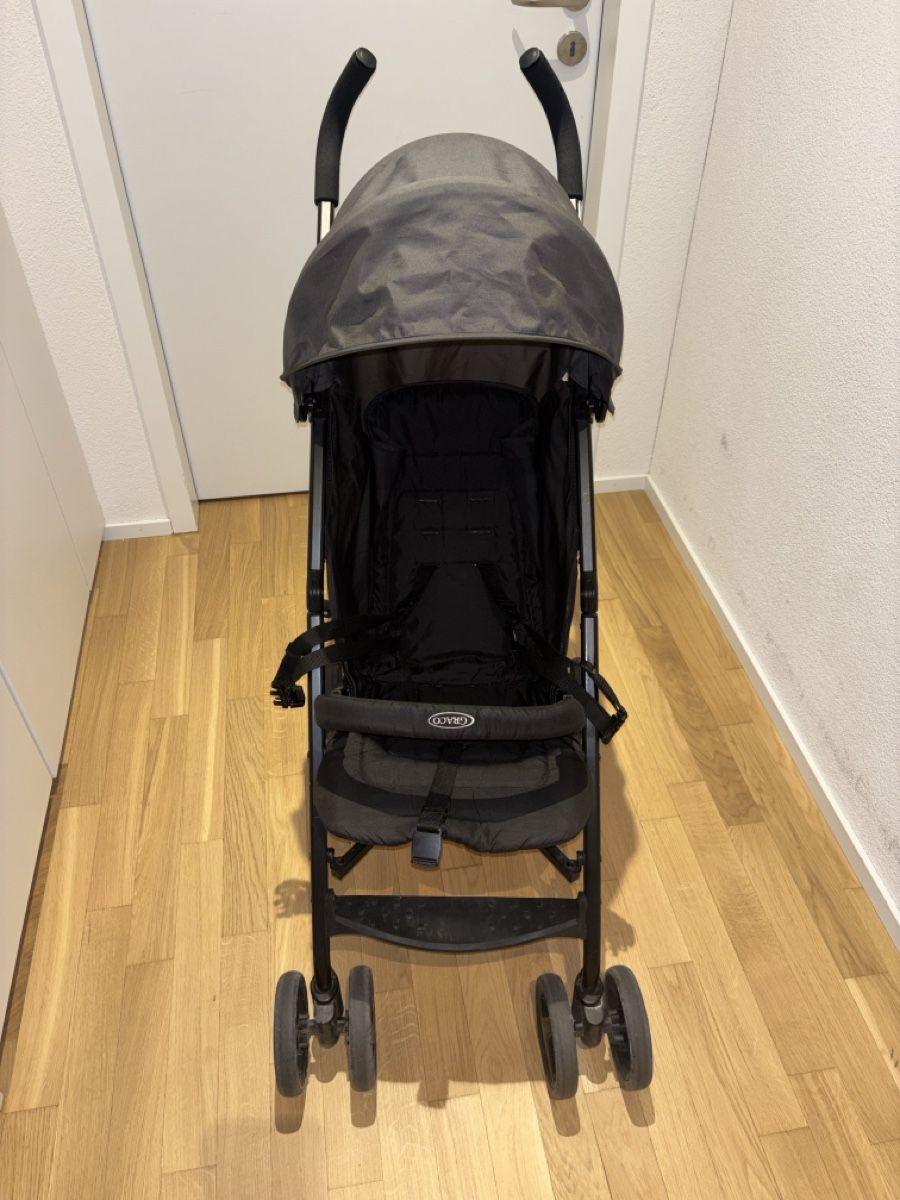 Carrozzine: Graco Travelite Buggy schwarz/grau – Usato da Luzern venduto da AVM_M