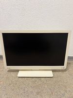 Toshiba LED-Fernseher in Weiss  Kompakt-TV mit Standfuss