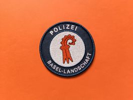 Badge Klettaufnäher Patch Polizei Basel Landschaft