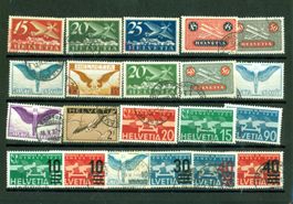 Flugpost-Sammlung auf Steckkarte (FP521)
