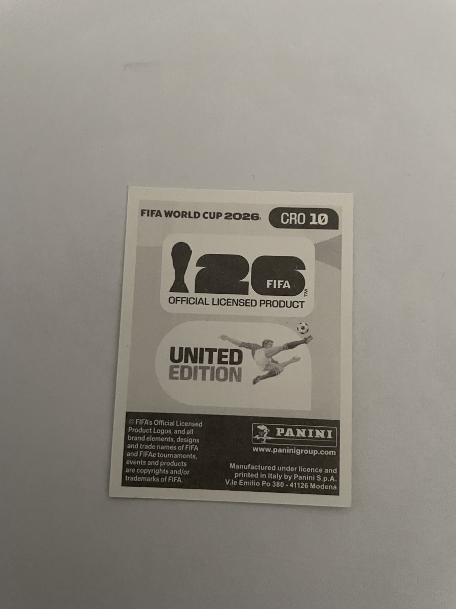 Panini Carte collezionabili: FIFA WM 2026 Matteo Kovacic CRO 10 – Nuovo (secondo la descrizione) da Winterthur venduto da Cobraforce 1