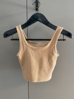 Crop Top in Beige, Grösse S, ungetragen