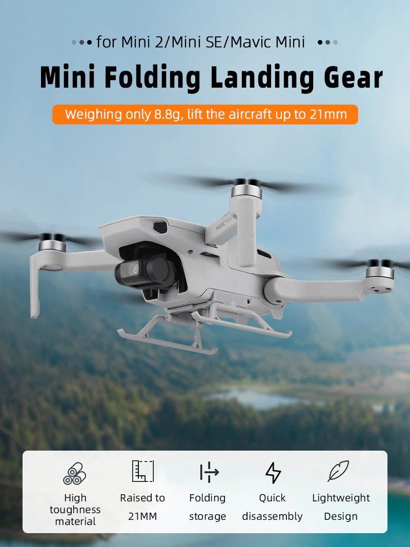 DJI Modellismo RC: DJI - Mini 2/SE - Train d'atterrissage – Nuovo e nell'imballaggio originale da Versoix venduto da Dji-tools-store
