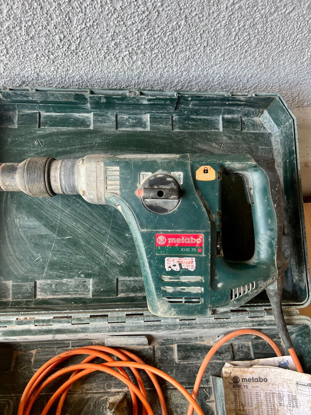 Metabo Bohrmaschinen: Metabo Schlaghammer KHE 75 – Defekt aus Belp von ch1999 7
