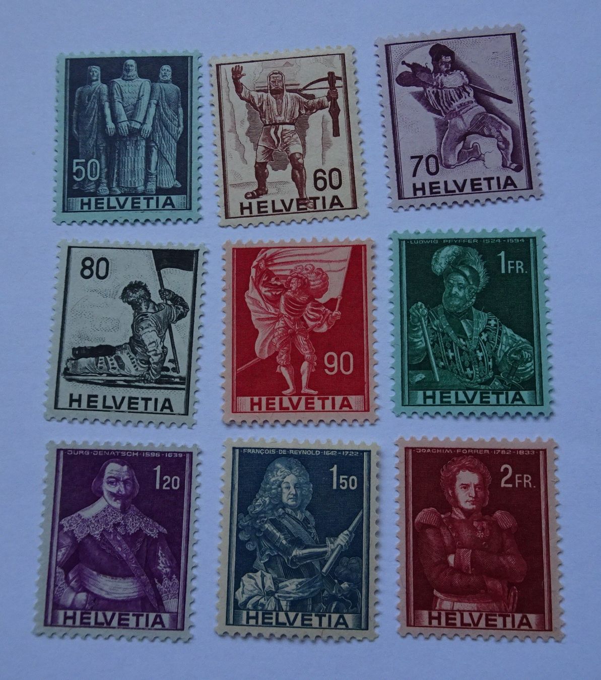 Tutti i francobolli: 1941* – Nuovo (secondo la descrizione) da Aadorf venduto da Chnorli-Furz