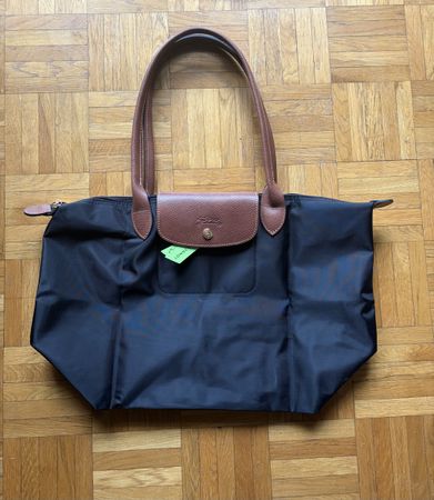 Lonchamp Le Pliage L noir 
