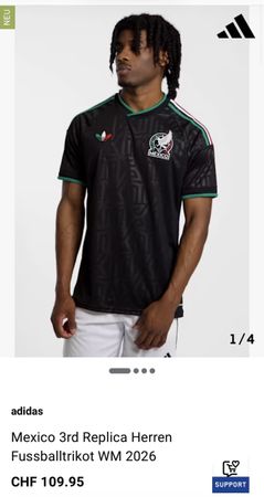 Adidas Mexico 3rd Replica Herren Trikot WM 2026