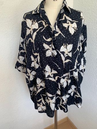 Leinen Bluse Gr. 42/44