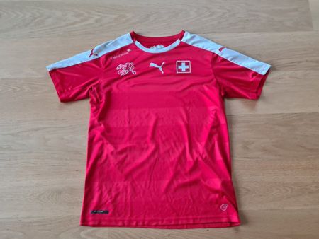Vintage PUMA Fussball Nati Trikot Schweiz 2016/2017