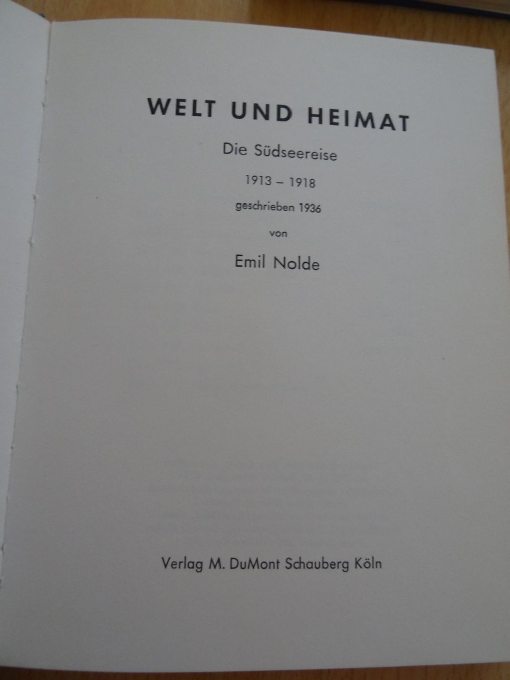Bücher: Emil Nolde: Autobiographie in 4 Bänden – Gebraucht aus Lupfig von Buerkli20 6