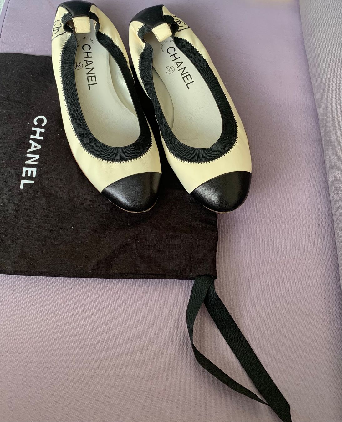 Chanel Scarpe da donna: Chanel Leder ballerinas ballerina – Usato da Zell LU venduto da AliAli24
