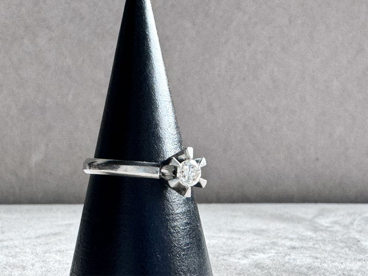 Ringe: Diamant Solitär Ring Diamantring aus Platin 0.28ct – Gebraucht aus Kriens von hannaandkiko 6