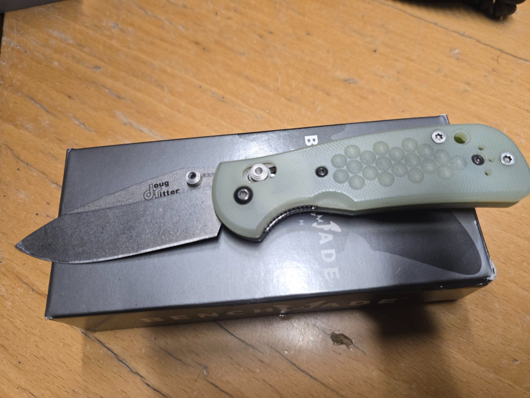 Benchmade Doug Ritter Mini RSK Kevin Wilkins Griffen (Gebraucht) in ...