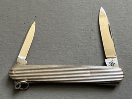 Antikes "Art Deco"-Sackmesser 67 mm 800er-Silber - Rarität