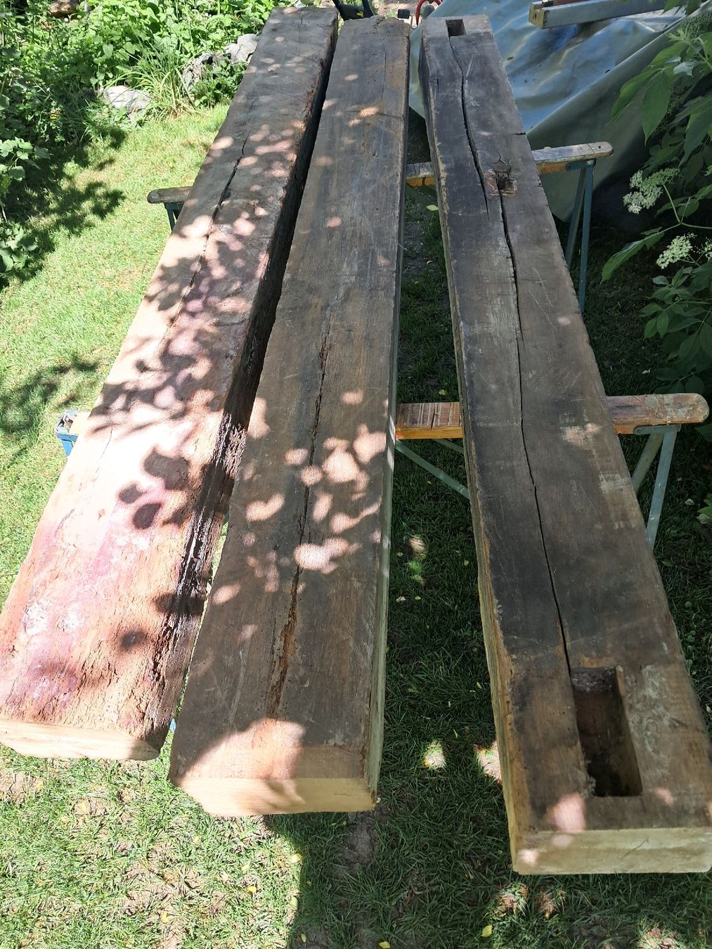 Holzartikel: Antike Eichenbalken – Gebraucht aus Lütisburg von anou00 4