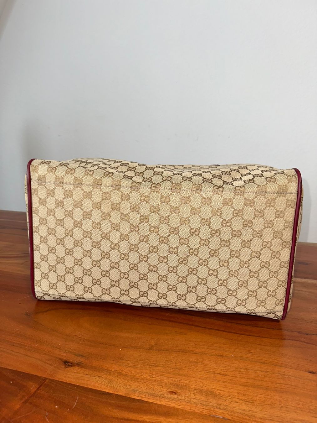 Gucci Borse: Gucci Reisetasche Weekender GG Monogram Web Medium – Usato da Zürich venduto da swizzmember 3