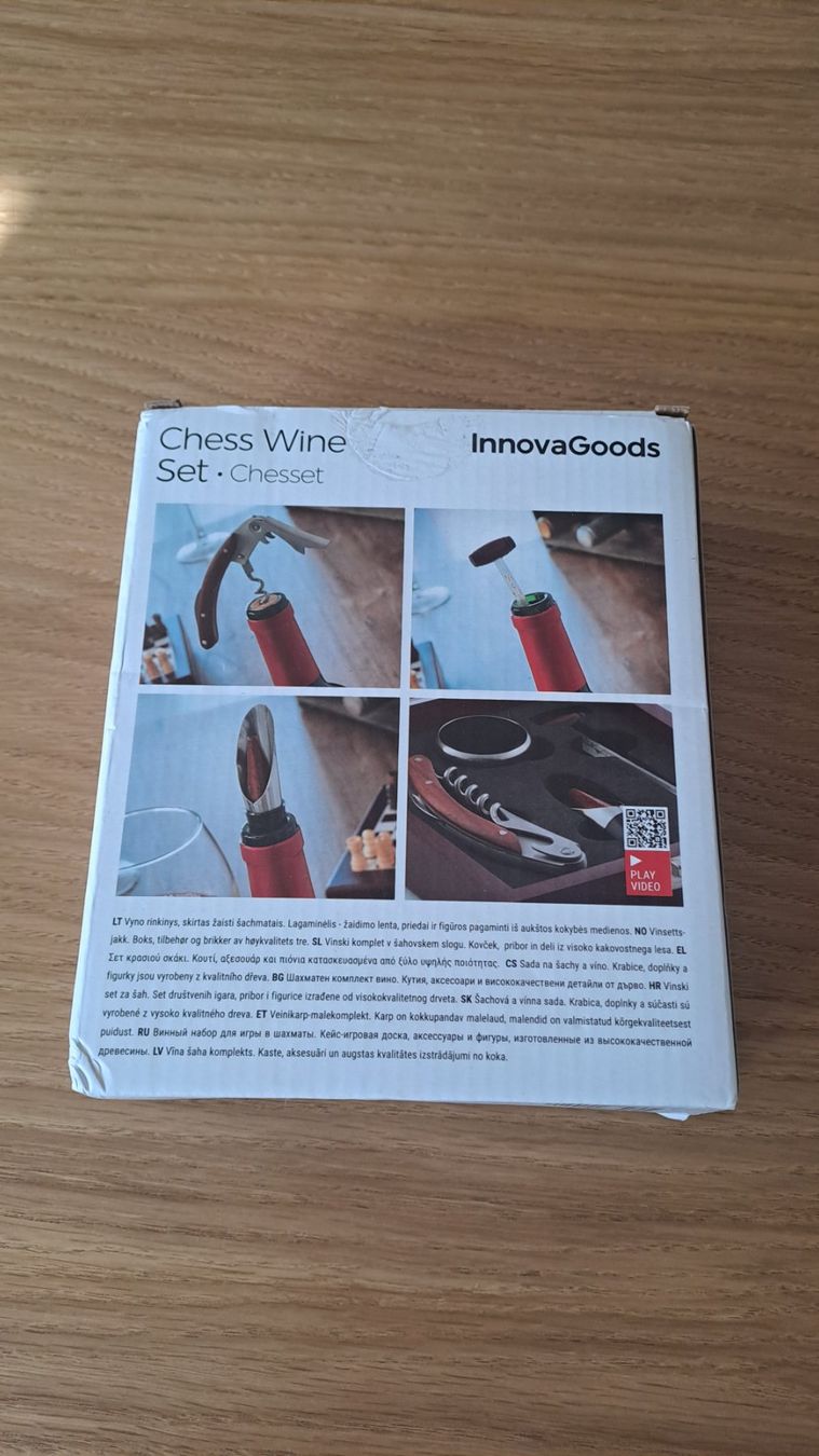 Giochi: Schach Wein Set – Nuovo e nell'imballaggio originale da Lenzburg venduto da RocknRoller85 4