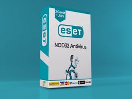 ESET NOD32 Antivirus 3 Geräte - 1 Jahr - Windows & macOS