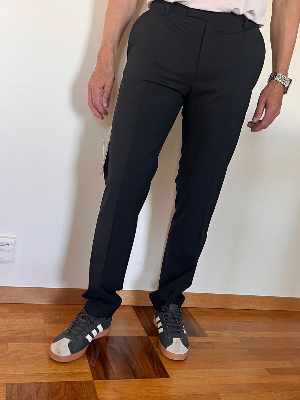 Strellson Pantaloni: Strellson Herren Anzughose Neu Gr. 90 – Nuovo e nell'imballaggio originale da Speicher venduto da Alberto6701