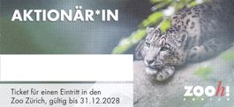 Zoo Zürich 1 Eintritt / Ticket für 23.- (Normalpreis 32.-)