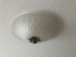 Deckenlampe, Glaslampenschirm💡
