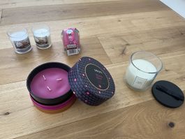 Duftkerzen Set (5 Stk.) – neu – Vanille, Berry, Winter Glow