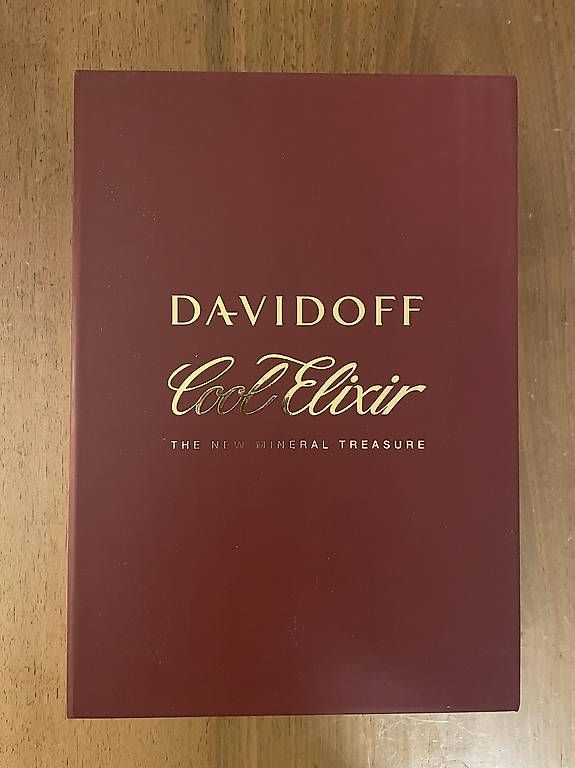 Parfum & Eau de Toilette: DAVIDOFF COOL ELIXIR SAFRAN MINERAL  100 ML – Neu und originalverpackt aus Ponte Tresa von coc_nnf5