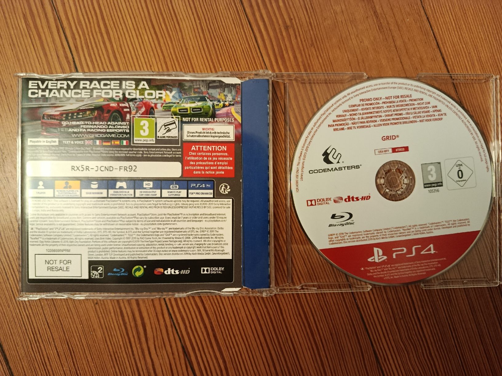 Microsoft Giochi: GRID Ultimate Edition per PlayStation 4 – Usato da Bellinzona venduto da vin_jm7f 1