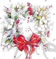 Serviette christmas atmosphere (w293)