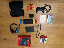 Nintendo Switch mit Zubehör