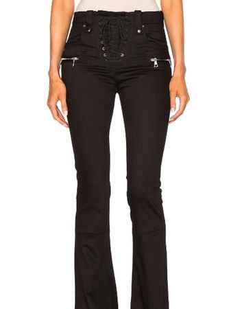 Orig. UNRAVEL PROJECT Kick Flare Jeans Gr. XXS, NP 750.--
