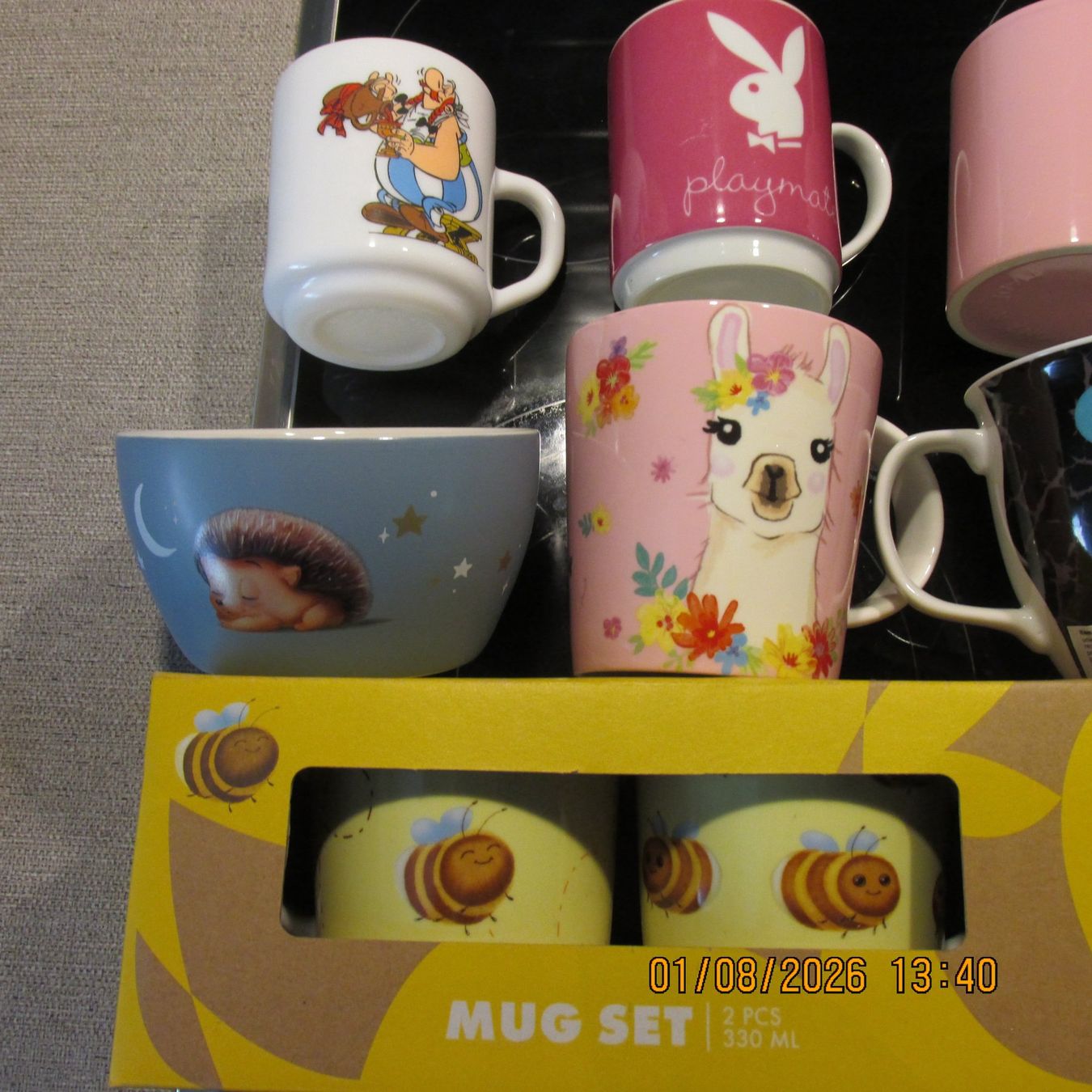Tasses: Tassen Set div. motive gem. bilder – D'occasion à Galgenen par Forflowers 2