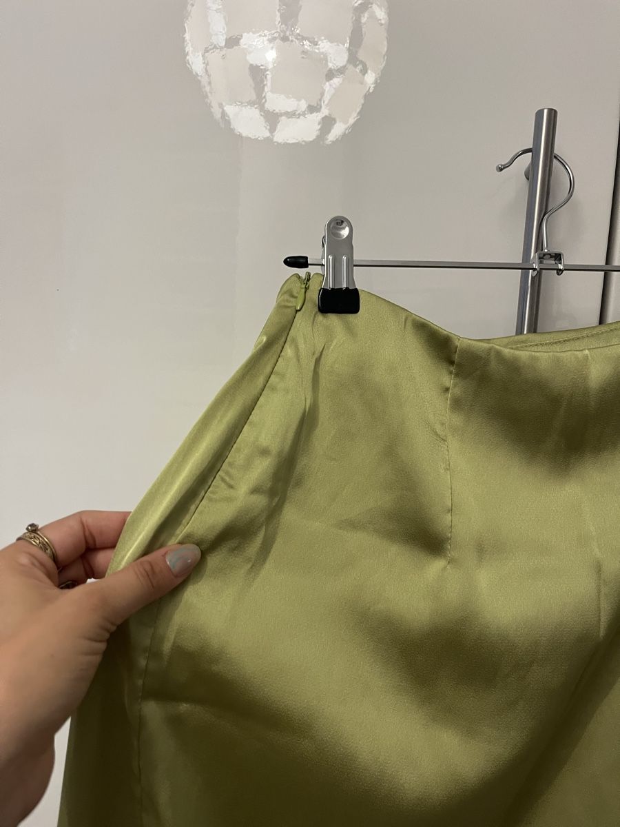Gonne: Jupe satinée verte taille S – Nuovo (secondo la descrizione) da Aigle venduto da sow_m7gm 7