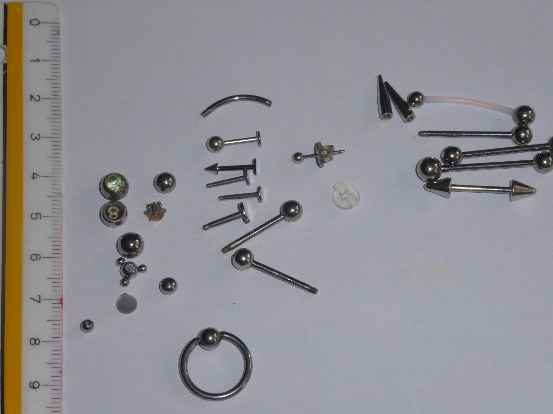 Gioielli per piercing: Piercing Set Diverses Mat. – Nuovo (secondo la descrizione) da Ennetbühl venduto da VPHS