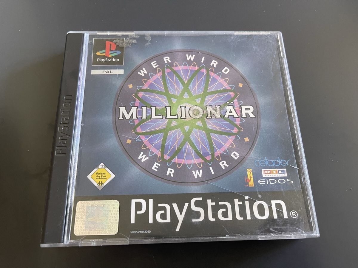 Sony Spiele: Wer wird Millionär? - Playstation 1 – Gebraucht aus Zuerich von Dorsi