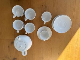 Rosenthal Papyrus Relief Teeservice vollständig