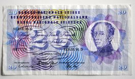 20 Franken Banknote