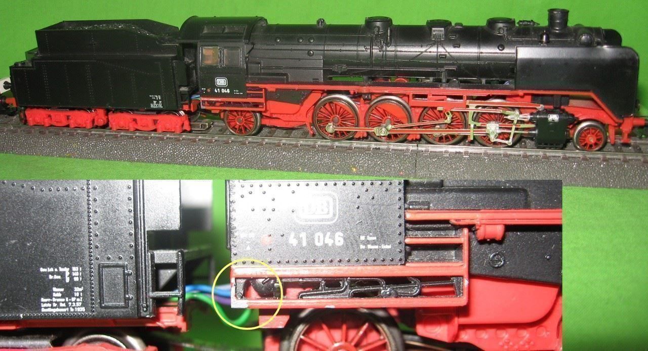 Märklin Modellini di ferrovie: DB Dampflok BR 41 046 Märklin Digital – Usato da Winterthur venduto da Ricardo211 1