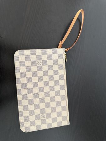 Louis Vuitton Damier Azur Pouch, Authentic, Great Deal!